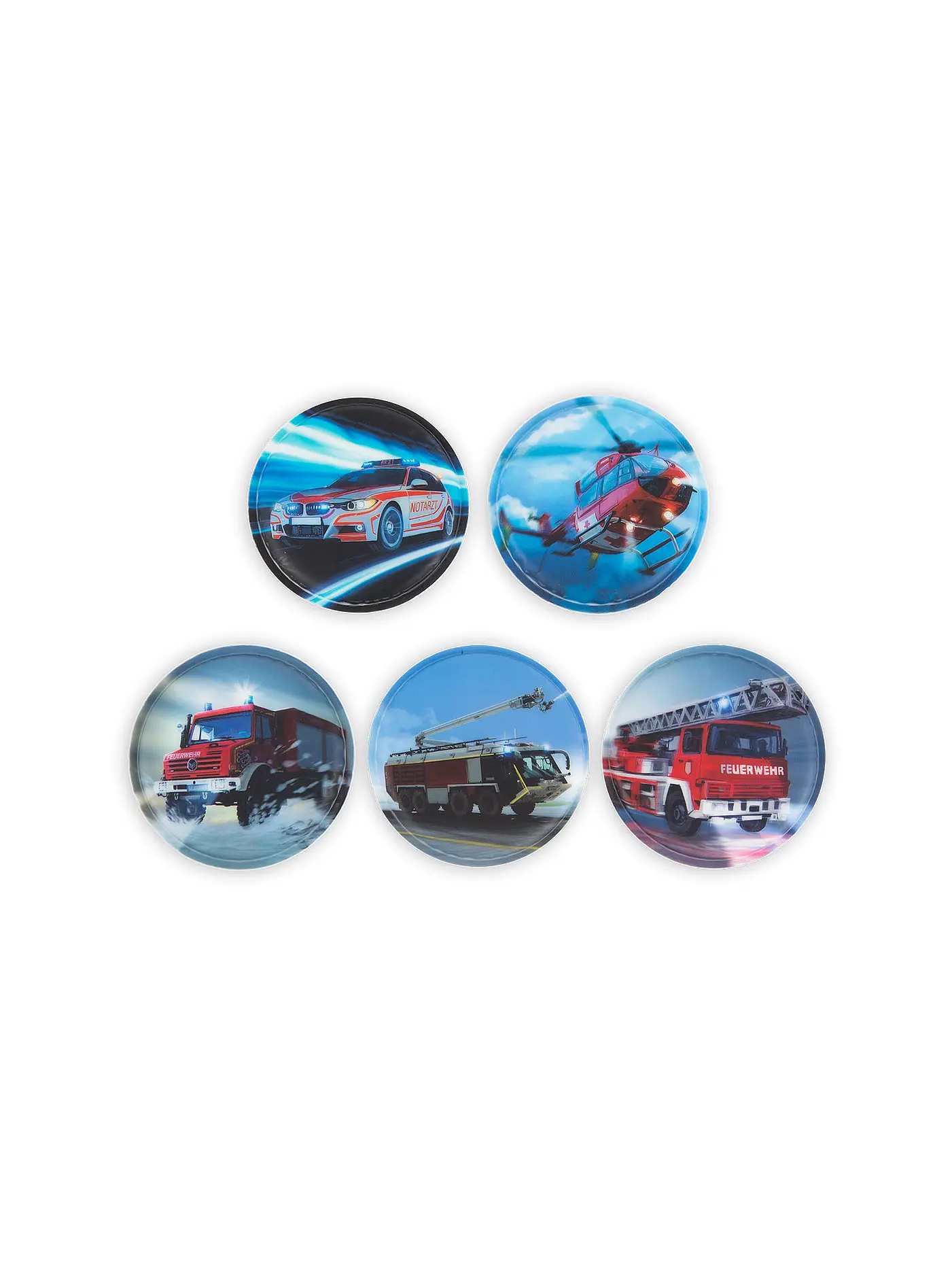 ERGOBAG | Klettie-Set "Feuerwehr" | 